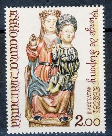Andorra Frans 292 1978 postfris, Ophalen of Verzenden, Overige landen, Postfris