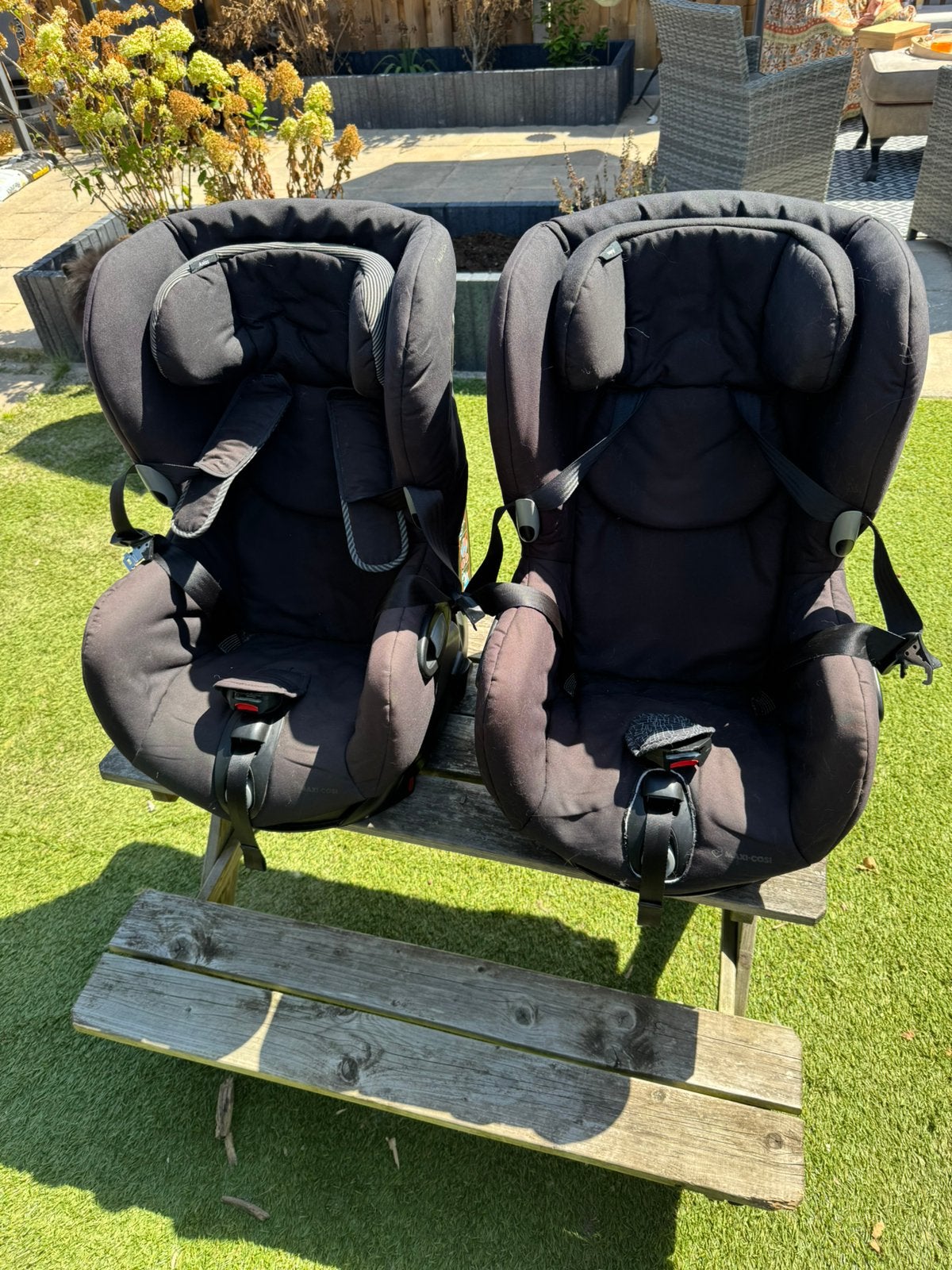 Maxi Cosi Axiss (2x), Ophalen, Autogordel, 9 t/m 18 kg, Zo goed als nieuw