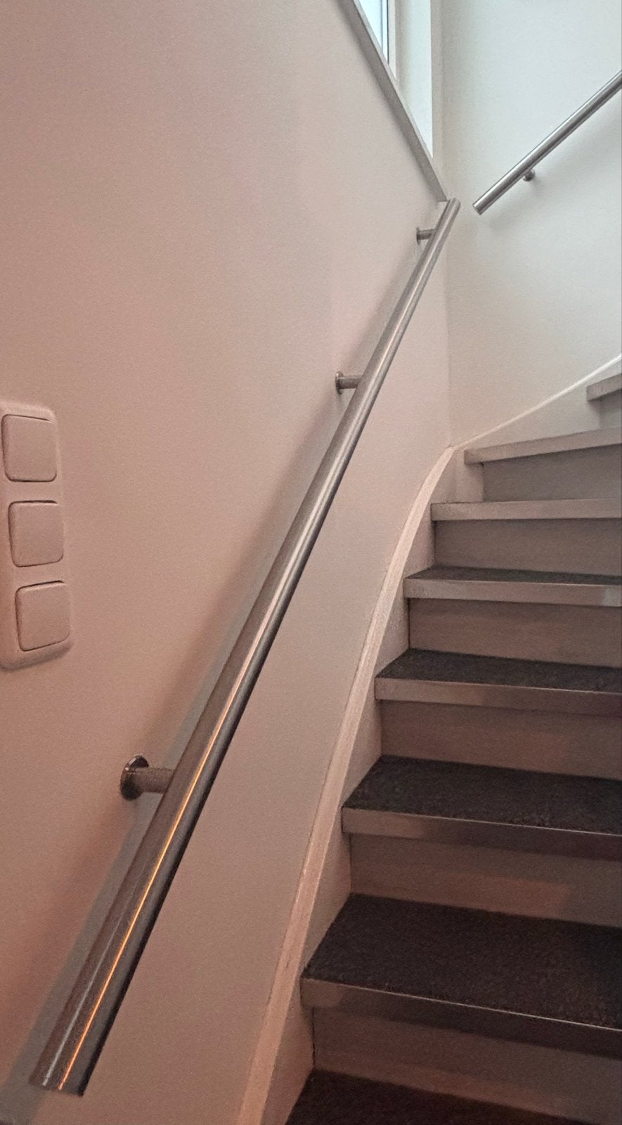 RVS Trapleuning - Modern en Duurzaam (2 stuks), Ophalen, Zo goed als nieuw, 2 tot 4 meter