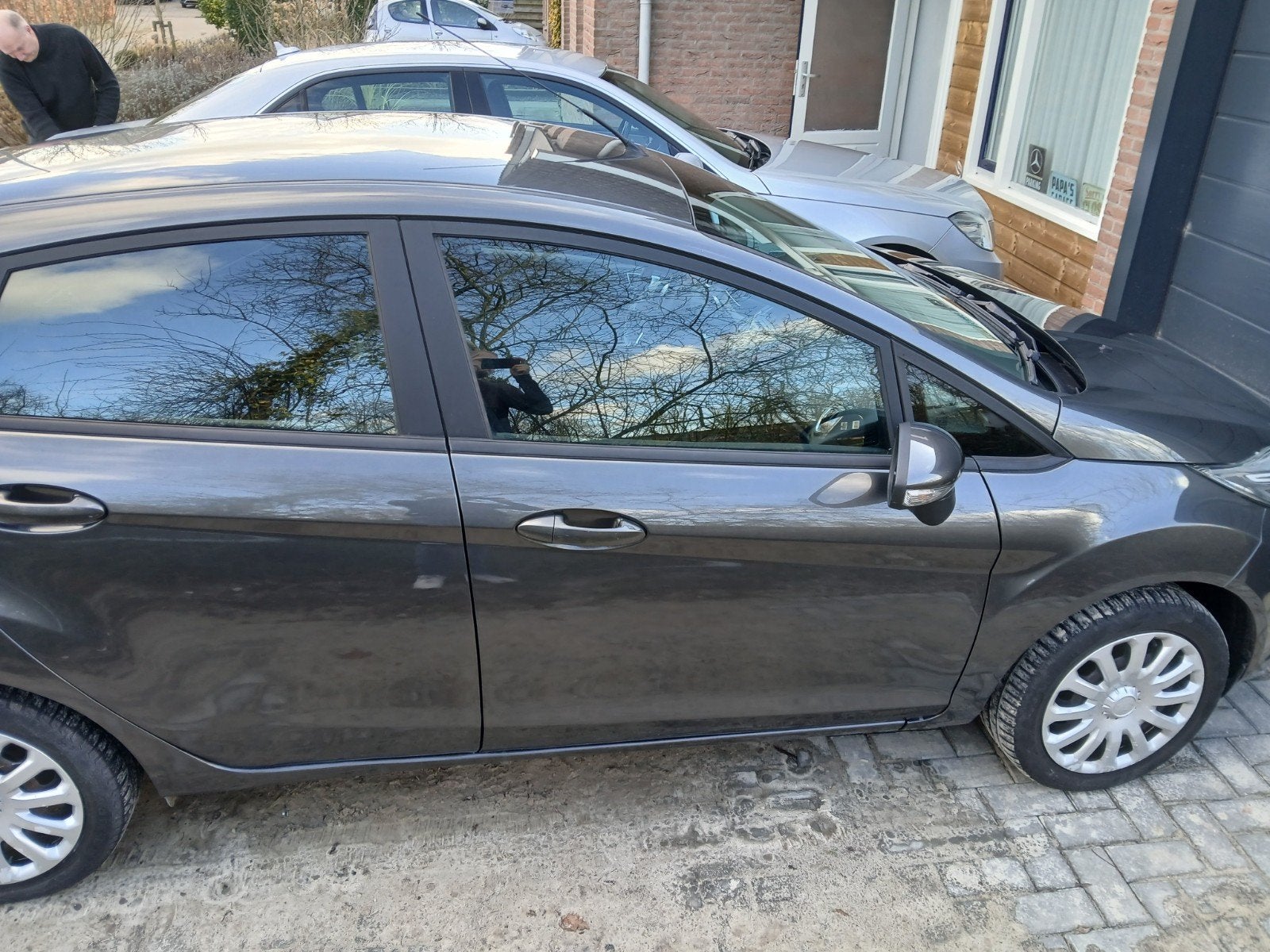 Ford Fiësta 1.0 /65PK / Airco / 5D 2016 Grijs, Auto's, 40 €/maand, 525 kg, 23 km/l, Origineel Nederlands