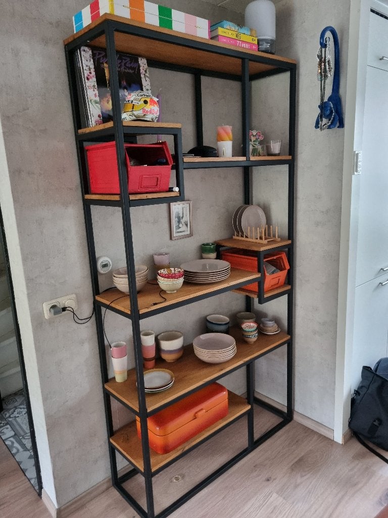 industriele vakkenkast, Ophalen, Met plank(en), 100 tot 150 cm, 200 cm of meer