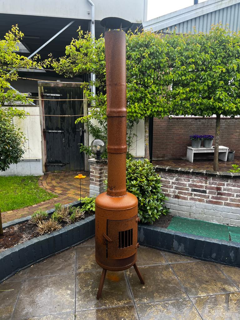 Tuinkachel, Tuin en Terras, Tuinhaarden, Ophalen, Gebruikt
