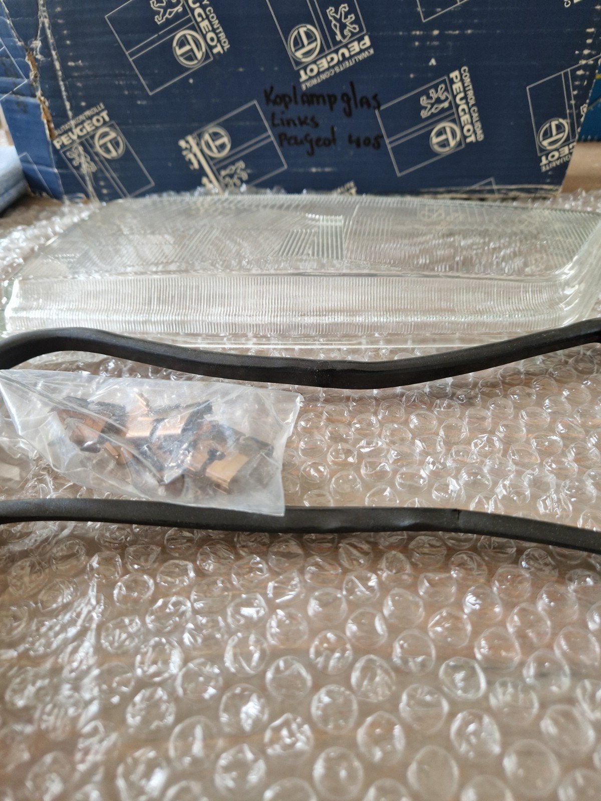 Koplampglas Links Peugeot 405 - Origineel (6213.09), Ophalen of Verzenden, Gebruikt, Peugeot