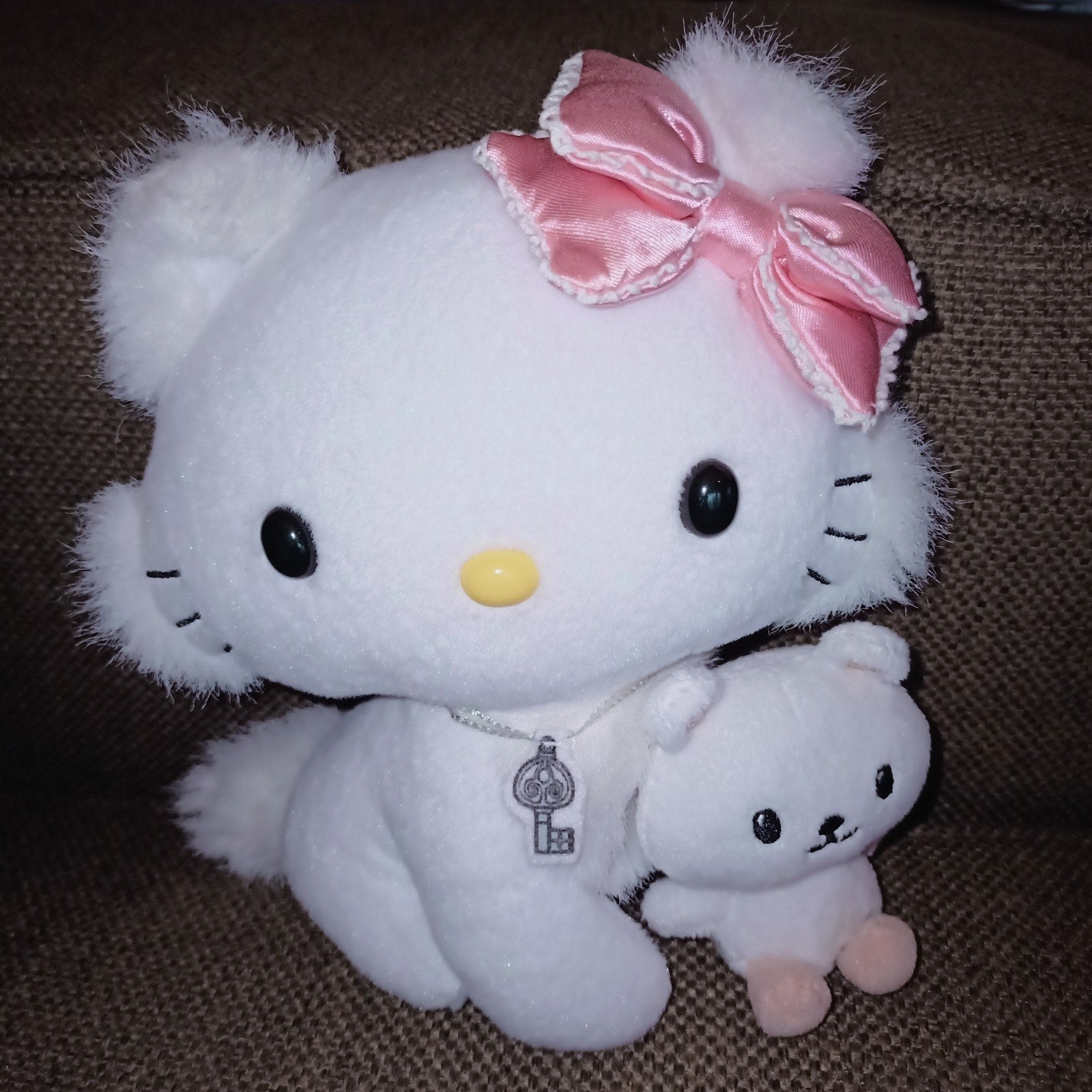 Hello kitty charmmy kitten met hamster. Sanrio., Overige merken, Ophalen of Verzenden, Zo goed als nieuw, Wasbaar