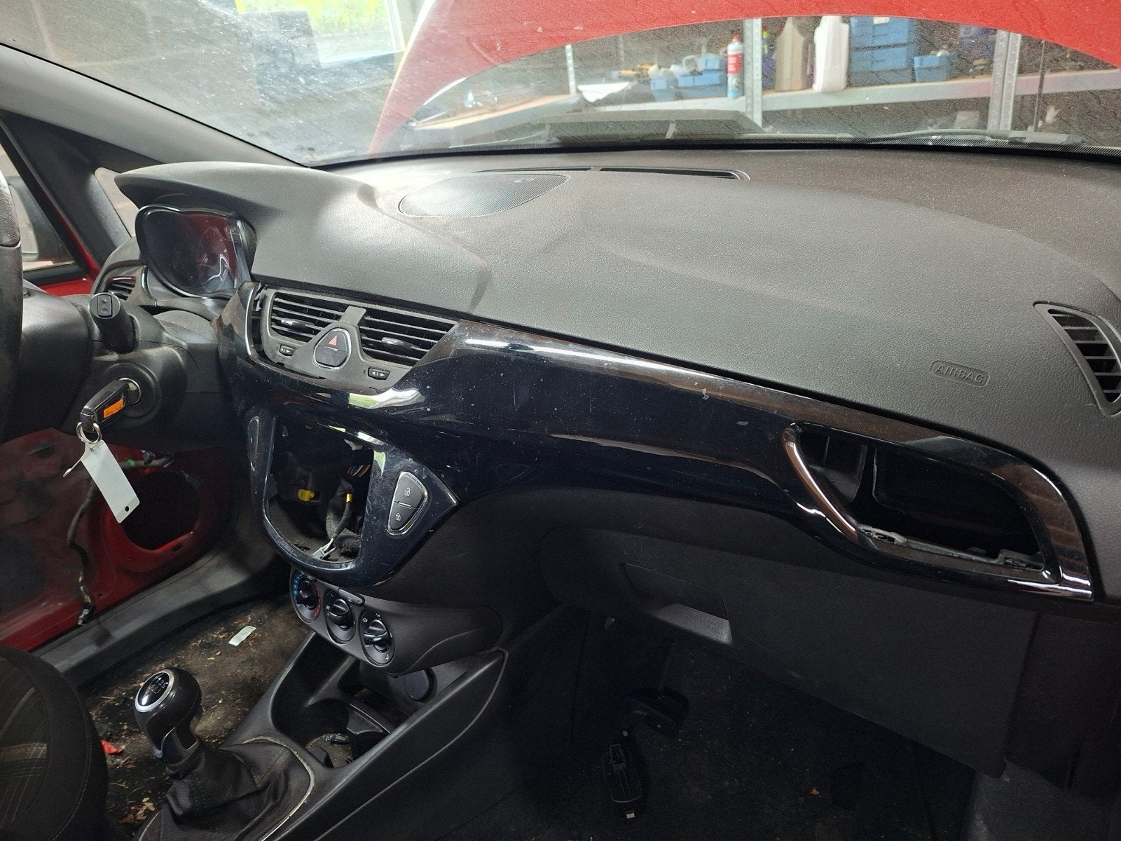 compleet dashboard met airbagset airbag Opel Corsa E, Ophalen, Opel