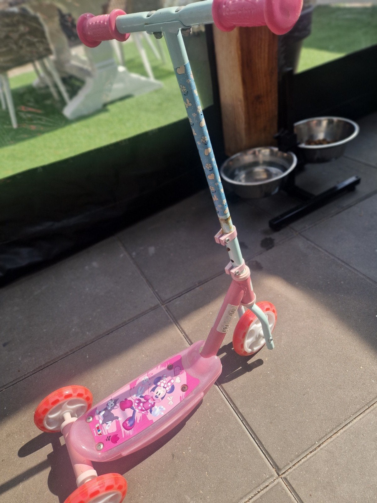 gratis mini mouse step, Fietsen en Brommers, Steps, Ophalen, Gebruikt, Gewone step