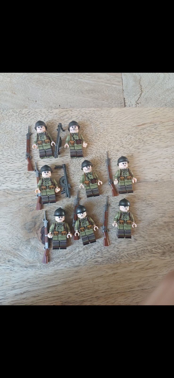 lego compatibel Franse soldaten, Ophalen of Verzenden, Zo goed als nieuw, Overige merken
