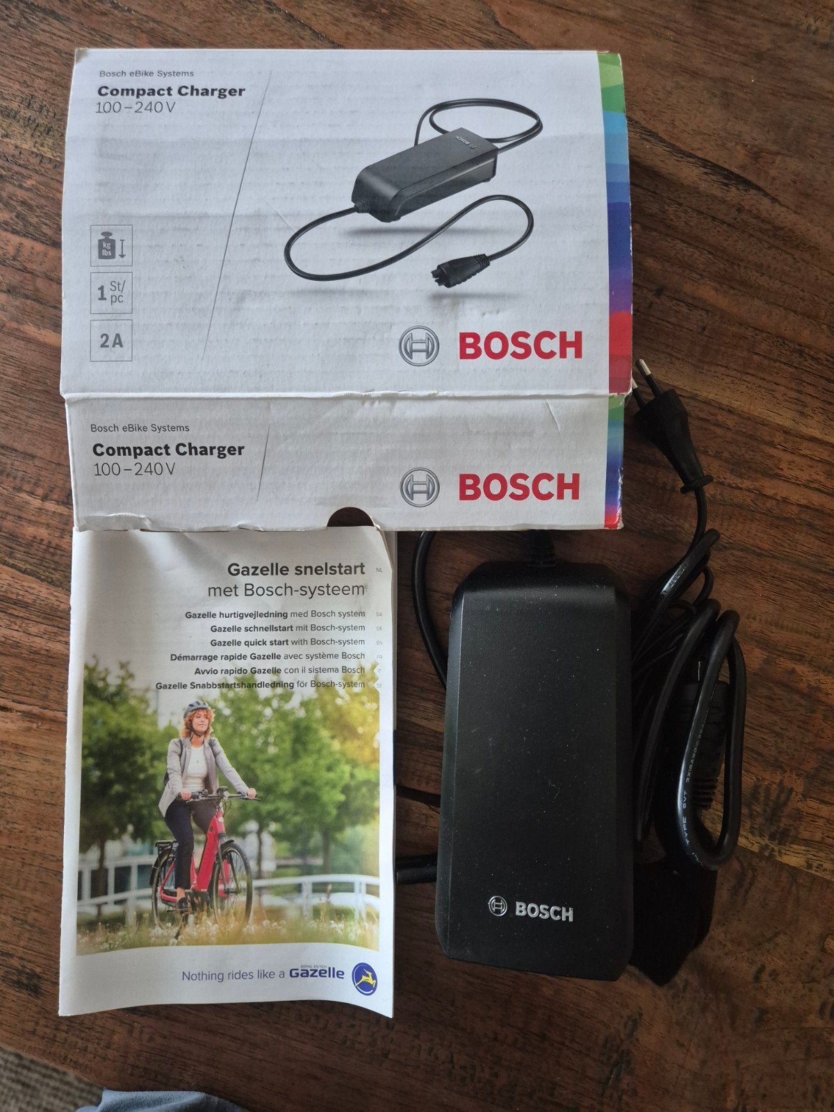 Bosch Compact Charger 100-240V E-bike Acculader, Ophalen of Verzenden