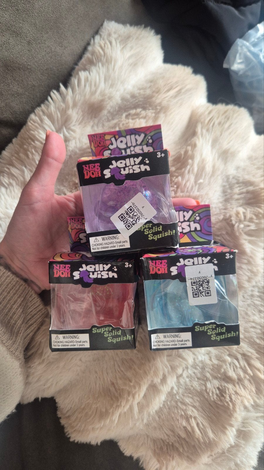 NeeDoh Jelly Squish - Super Solid Squish! (Nieuw), Ophalen of Verzenden, Nieuw, Jongen of Meisje