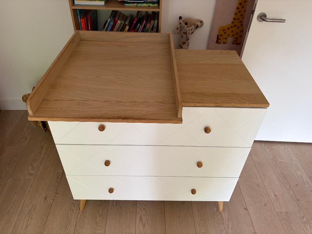 Bopita Paris Commode met bladvergroter, Kinderen en Baby's, Kinderkamer | Commodes en Kasten, Ophalen, Gebruikt, 50 tot 70 cm