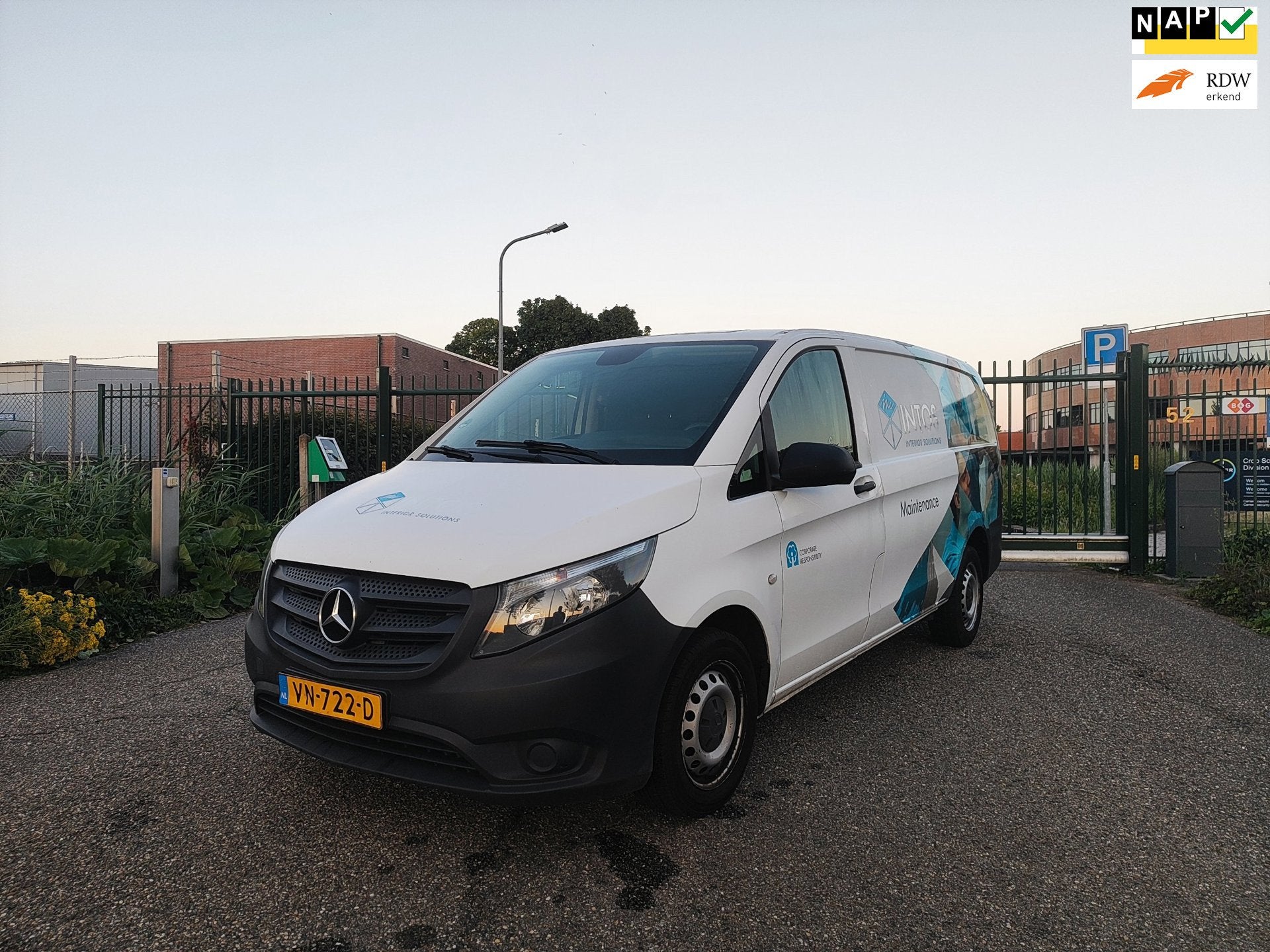 Mercedes-Benz Vito 109 CDI Functional Lang Airco! Apk! Nap!, Voorwielaandrijving, Euro 5, Stof, Gebruikt