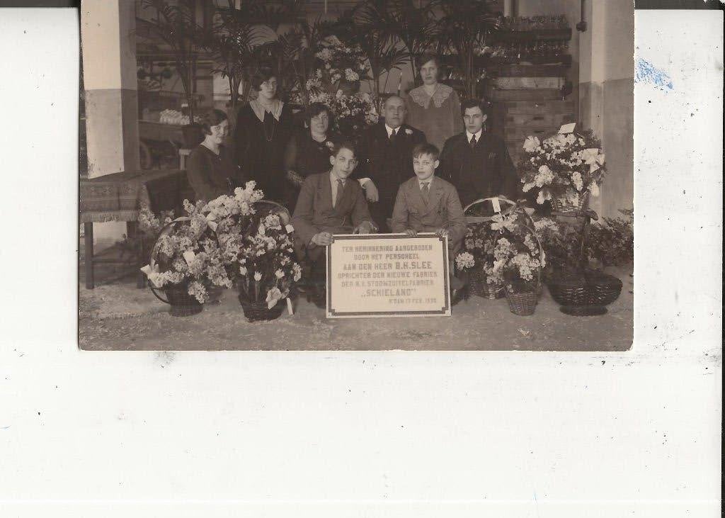 Poeldijk Dhr B Slee Oprichter Zuivelfabriek Schieland, Ophalen of Verzenden, Ongelopen, Zuid-Holland