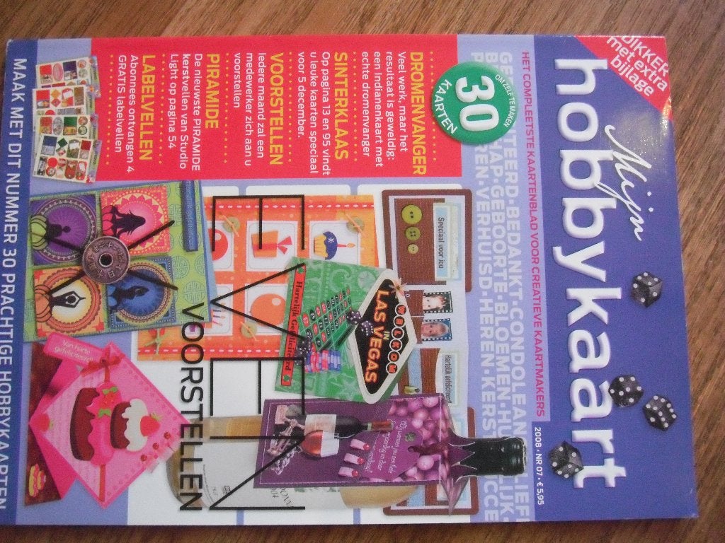 Mijn Hobbykaart 3D boek, Hobby en Vrije tijd, Kaarten | Zelf maken, Ophalen of Verzenden, Nieuw, Overige thema's, Knipvel