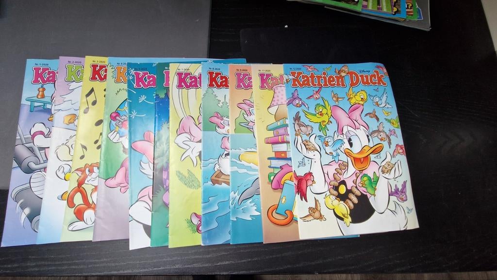 Katrien Duck stripboeken, Meerdere stripboeken, Ophalen of Verzenden, Gelezen