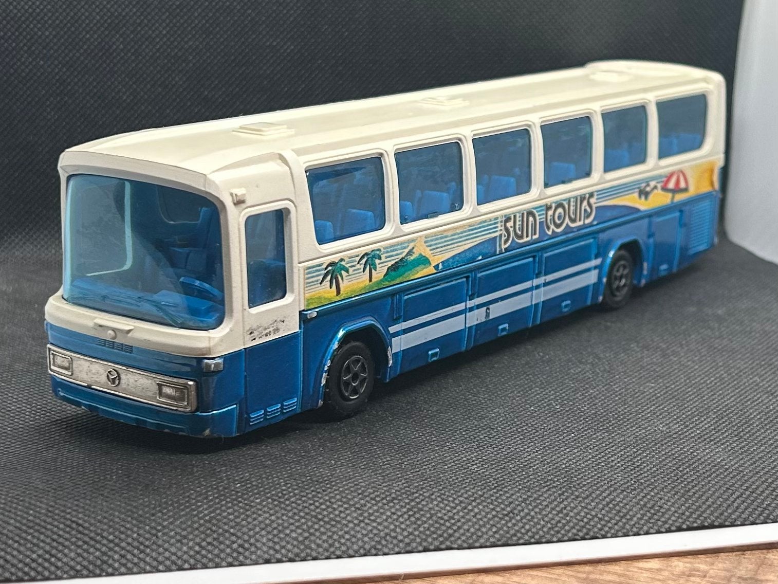 Majorette Mercedes Bus Touringcar 1:55, Verzenden, Zo goed als nieuw, Bus of Vrachtwagen