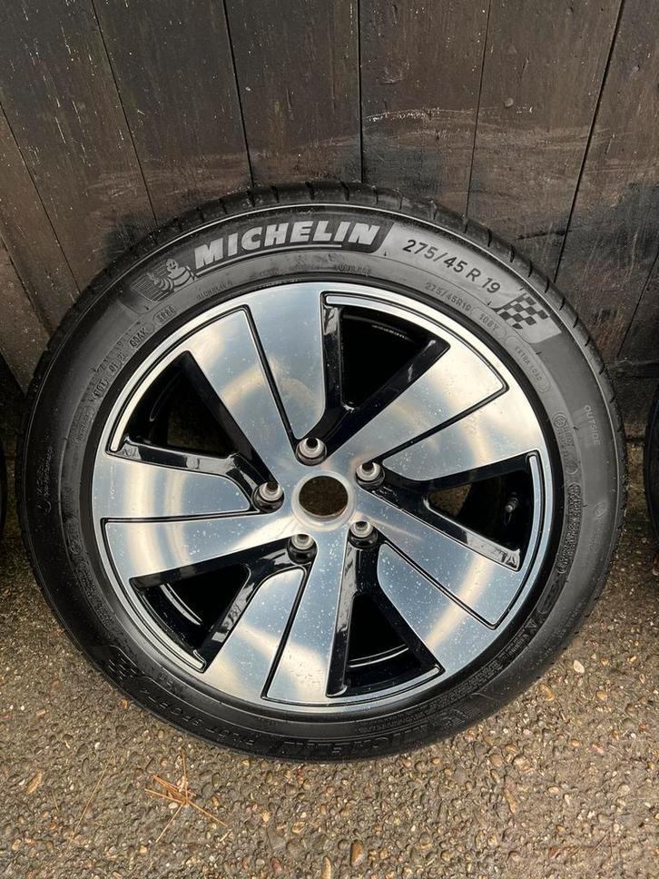 Originele Porsche taycan velgen 19? Michelin breedset zomer, Auto-onderdelen, 275 mm, Banden en Velgen, Niet ingevuld, Nieuw