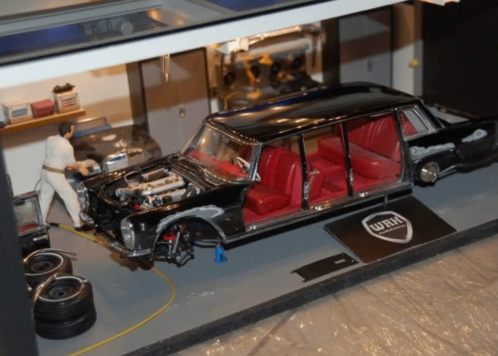 NIEUW !! 1:18 MERCEDES 600 WORKSHOP CMC A-029 LTD 30 PCS WRH, Hobby en Vrije tijd, Verzenden, Nieuw, Auto, Overige merken