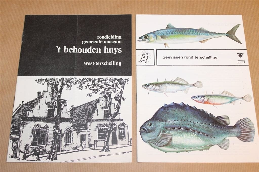 Terschelling — Museum & Zeevissen [2 Delen] Jaren \'70, Ophalen of Verzenden, Gelezen