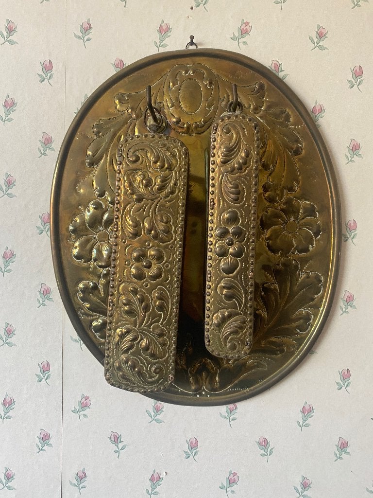 Koperen borstelhangers, Antiek en Kunst, Ophalen of Verzenden