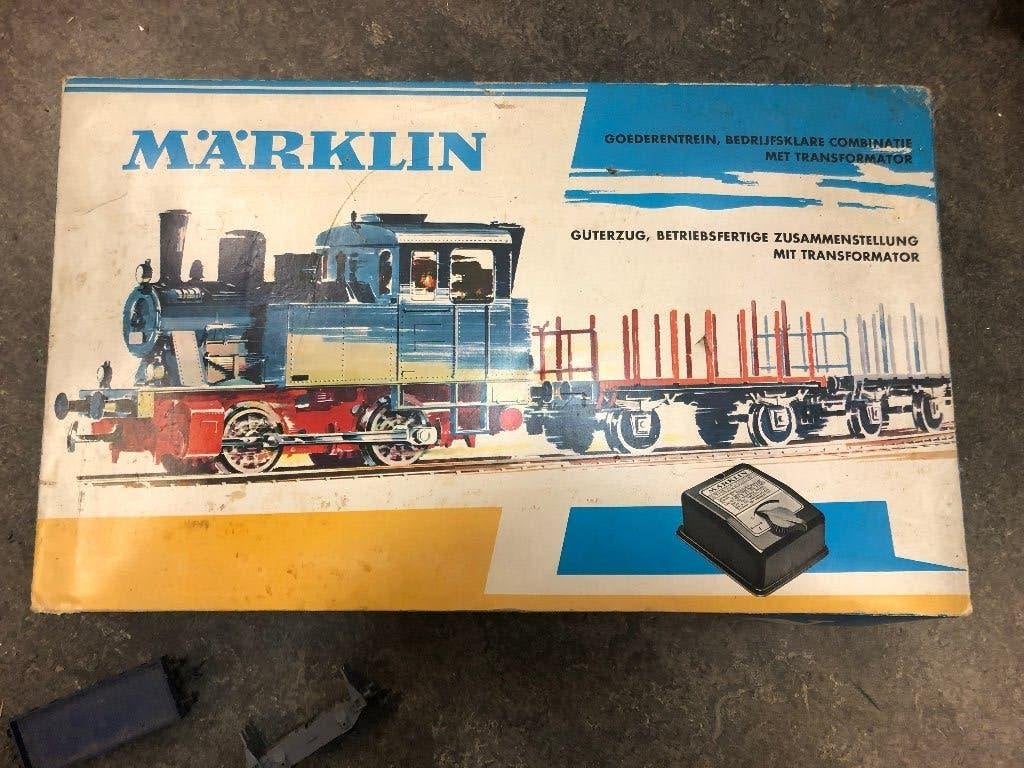 Märklin complete treinrails met transformator, Hobby en Vrije tijd, Gebruikt, Ophalen of Verzenden, Analoog, Märklin