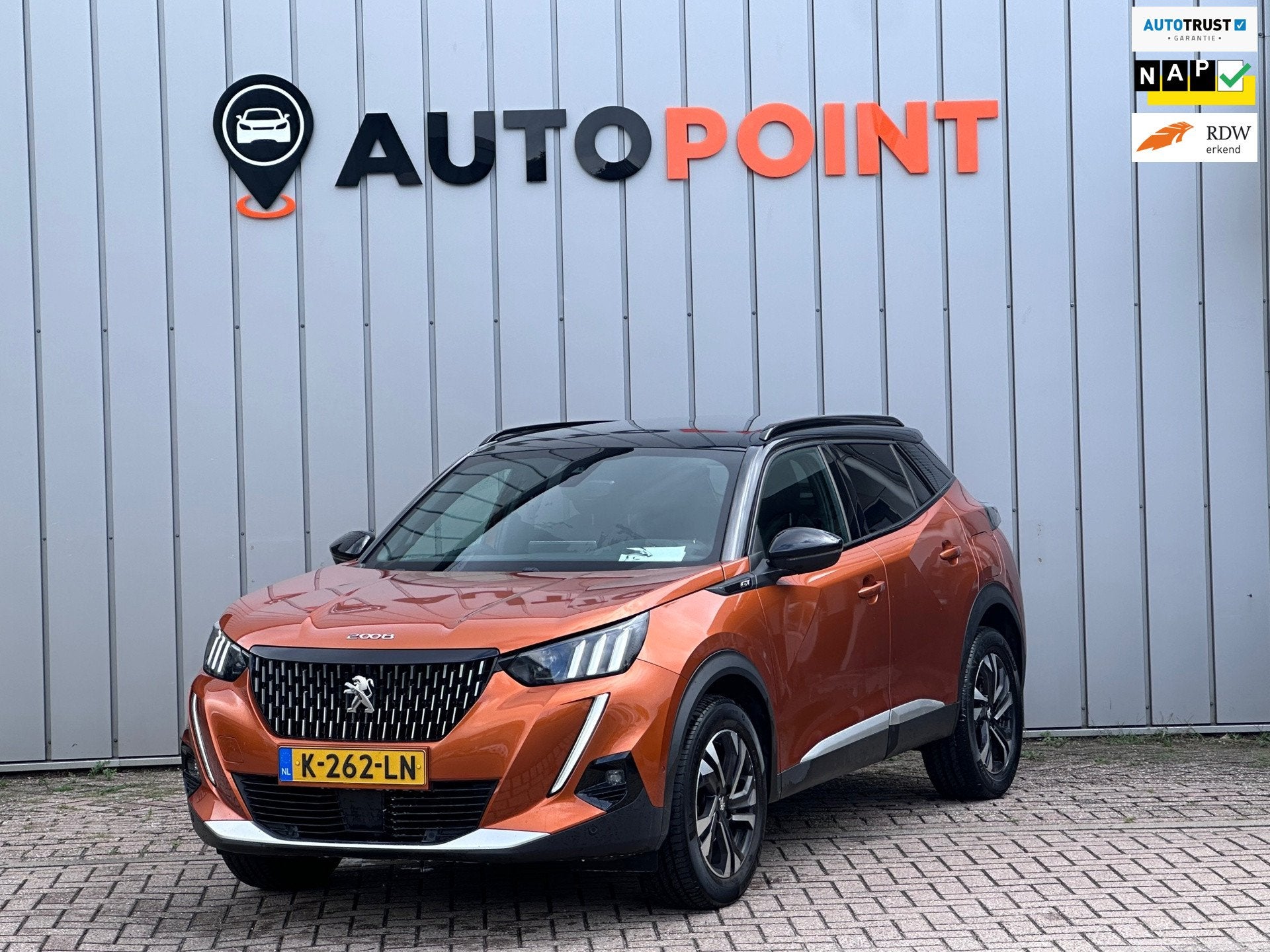 Peugeot 2008 1.2 PureTech GT 360 CAMERA DEALER OND PDC, Auto's, Voorwielaandrijving, Dealer onderhouden, Gebruikt, Verwarmde buitenspiegels