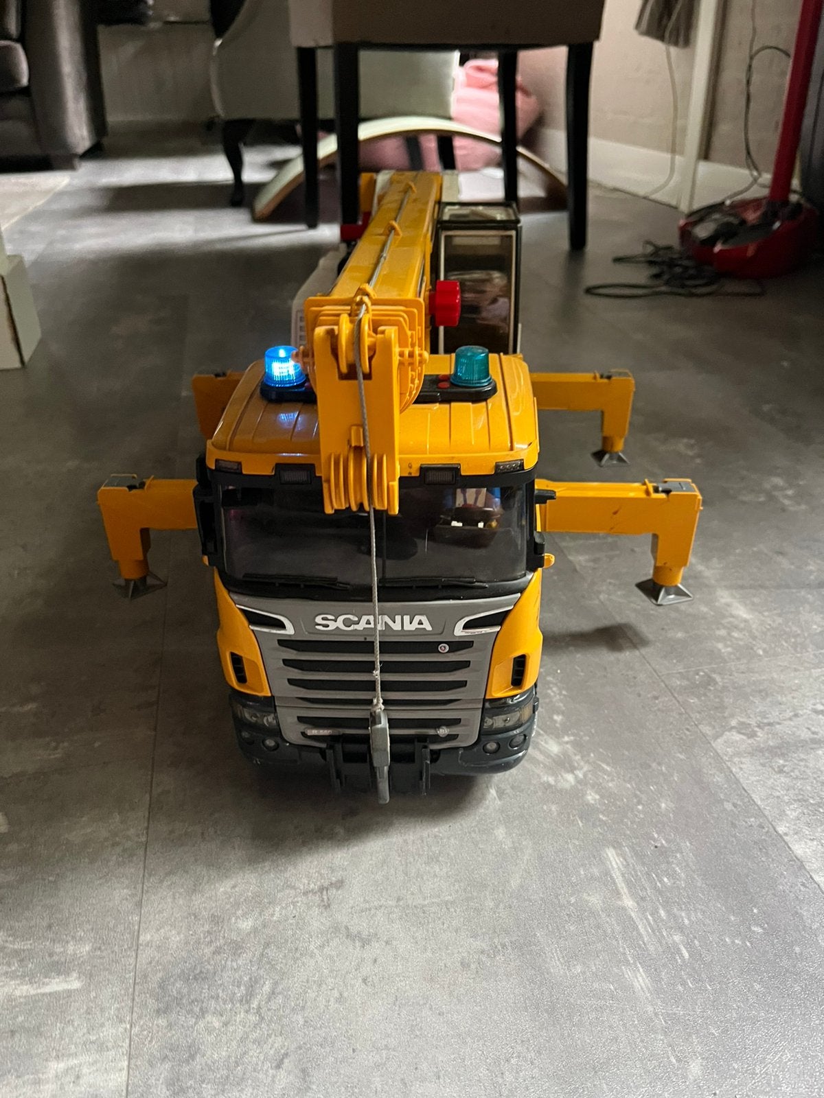 Hijskraan scania, Kinderen en Baby's, Ophalen, Gebruikt