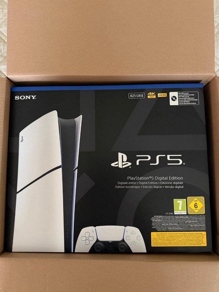 PlayStation 5 Digital edition Slim, Spelcomputers en Games, Ophalen, Nieuw, Playstation 5 Digital