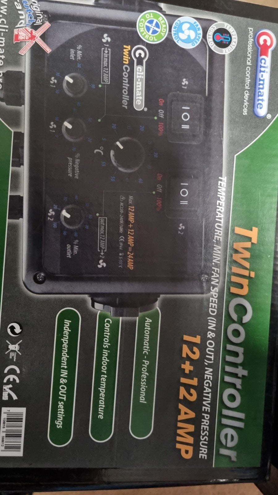 kweek spullen Cli-mate Total Controller 4x600W + 7AMP + HUMI, Ophalen of Verzenden