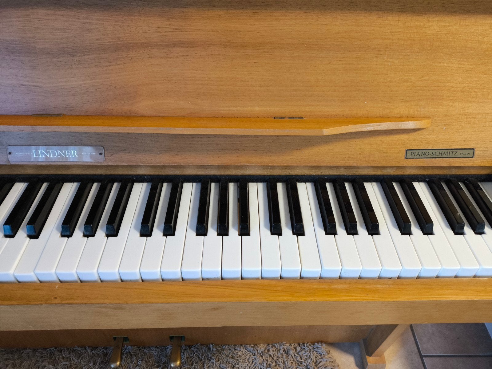Lindner piano, Ophalen