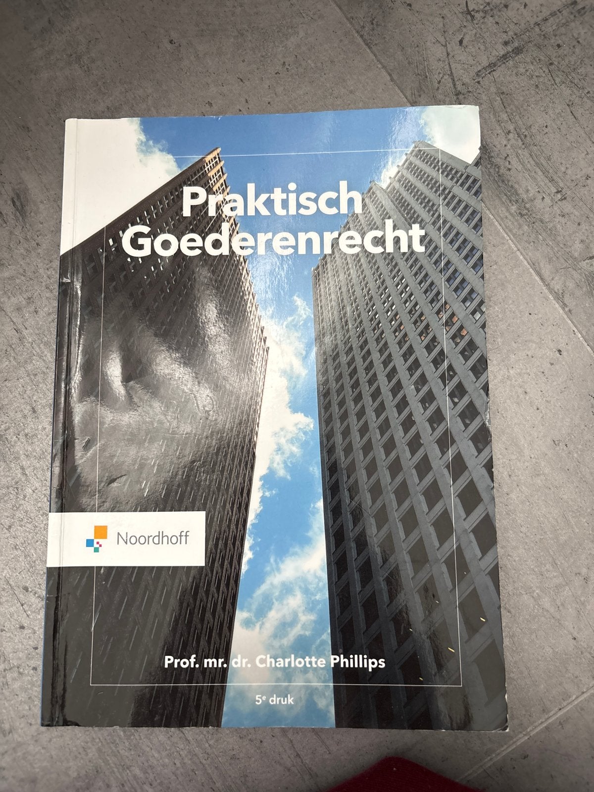 Praktisch Goederenrecht - Prof. mr. dr. Charlotte Phillips, Ophalen of Verzenden, Gamma, Zo goed als nieuw, HBO