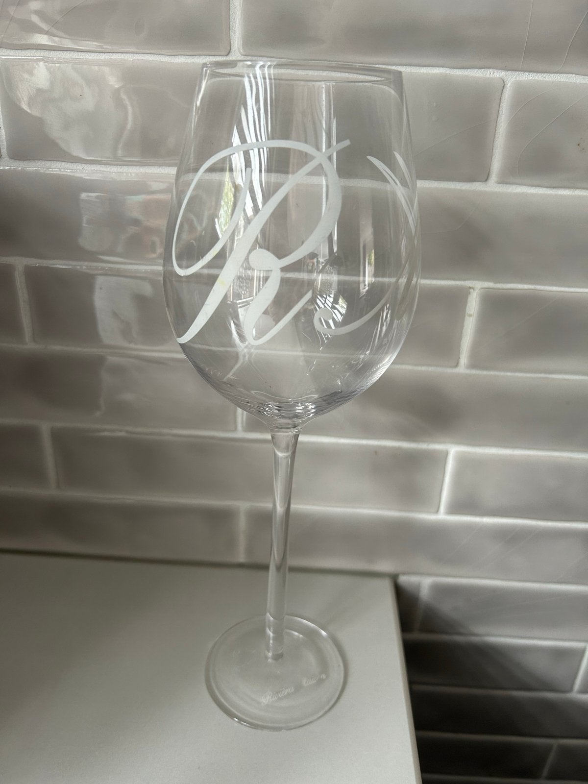Riviera Maison wijnglazen 30cm hoog €5,- per stuk, Ophalen of Verzenden, Zo goed als nieuw, Overige typen