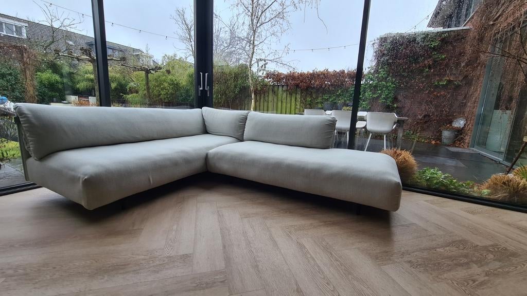 Design Hoekbank Rolf Benz - Stijlvol en Comfortabel, Ophalen, Gebruikt, Stof, Modern design