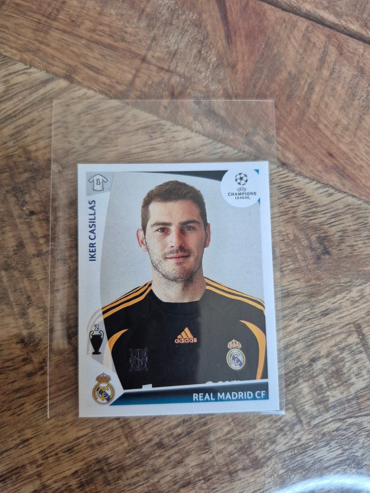 Panini Iker Cassilas 2009/2010, Ophalen of Verzenden, Nieuw, Plaatje