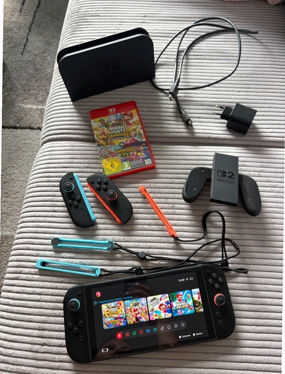 Nintendo Switch 2 + 4 Joy-Con 2 + game + Accessoires