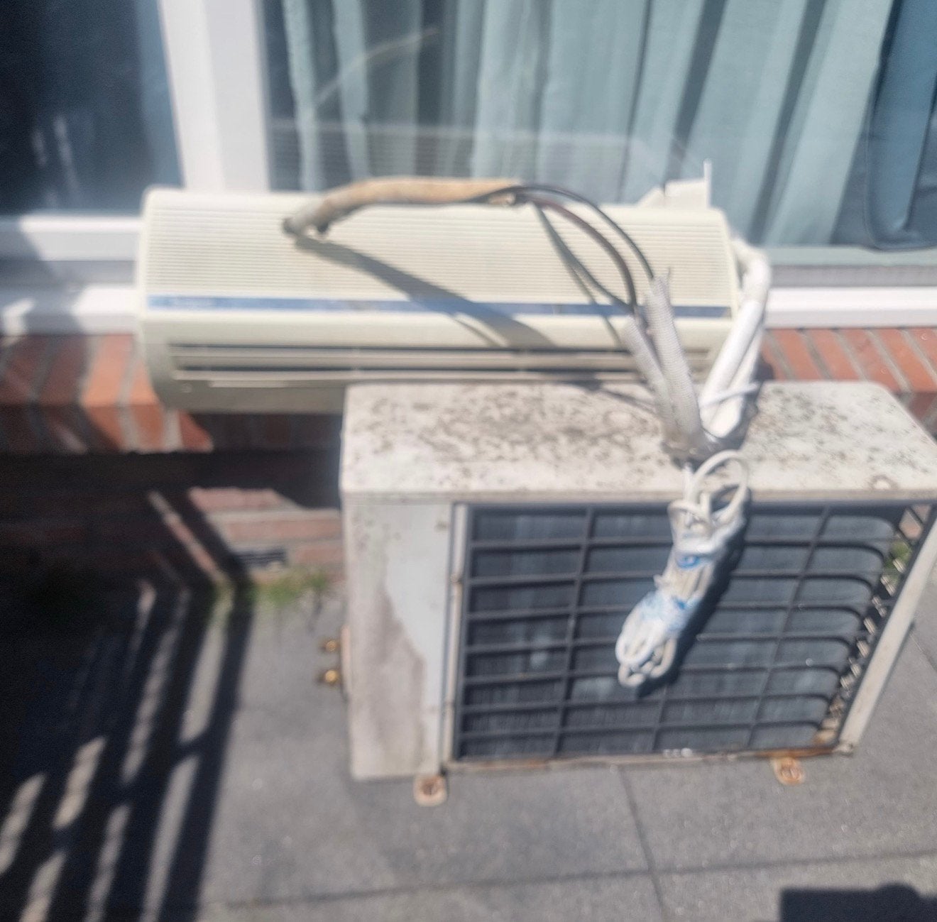 Goedwerkende airco, Ophalen, Gebruikt, Wandairco