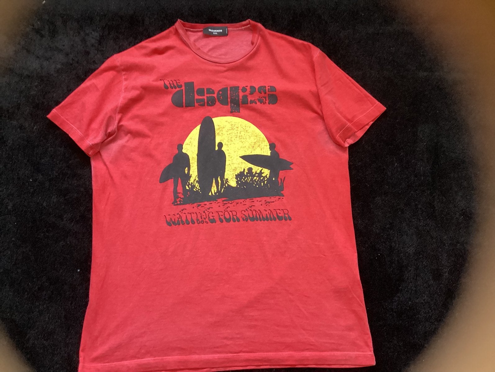 Originele Dsquared2 shirt 2XL, Kleding | Heren, Ophalen, Zo goed als nieuw, Overige maten, Rood