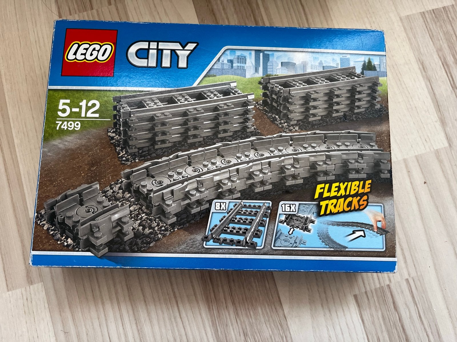 Lego City Treinrails Set: 60238 Wissels & 7499 Flexibele Rai, Lego, Ophalen of Verzenden, Compleet, Complete set