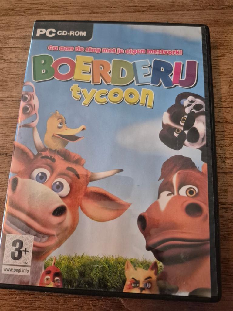 Boerderij Tycoon PC CD-ROM - Bouw je eigen mestvork!, Spelcomputers en Games, Games | Pc, Gebruikt, 1 speler, Ophalen of Verzenden