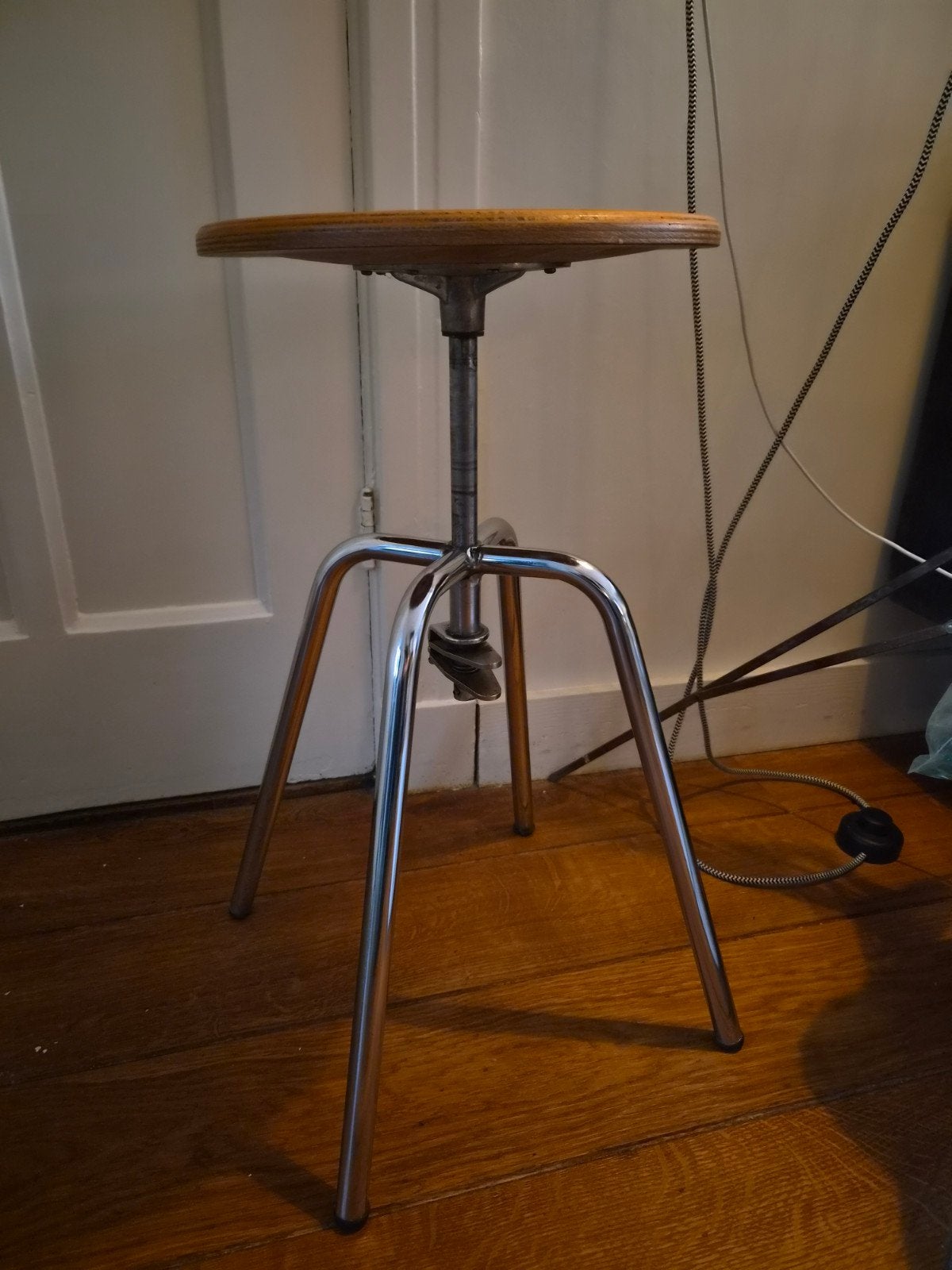Jide Limoges Industrieel / atelier kruk jaren 50 60, Ophalen of Verzenden