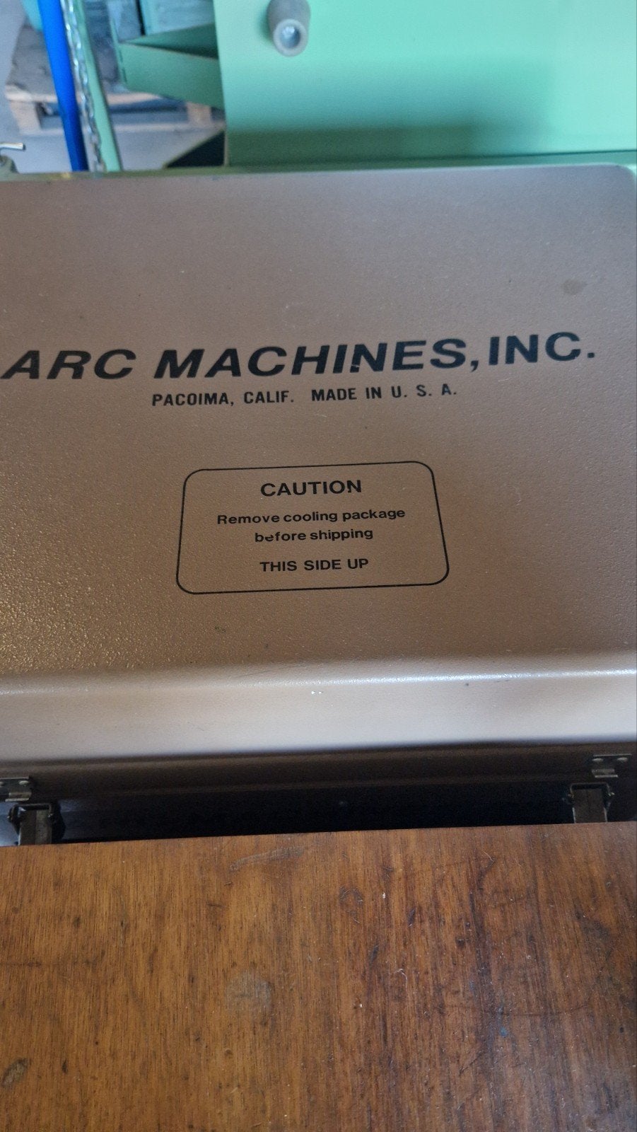 ARC Machines Inc. Model 107-4A Lasapparaat, Ophalen of Verzenden, Gebruikt, Minder dan 150 ampère, Elektroden