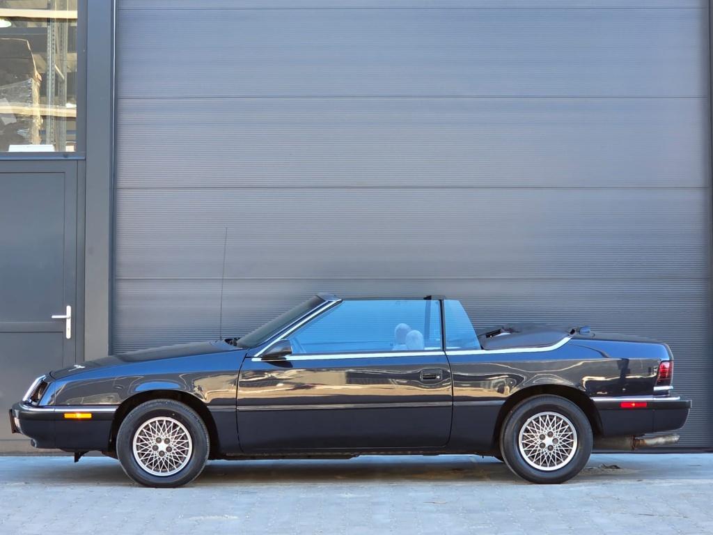 Chrysler Le-Baron 3.0i V6 Convertible topstaat apk 03-2028!, Auto's, Automaat, Cabriolet, Blauw, Bedrijf