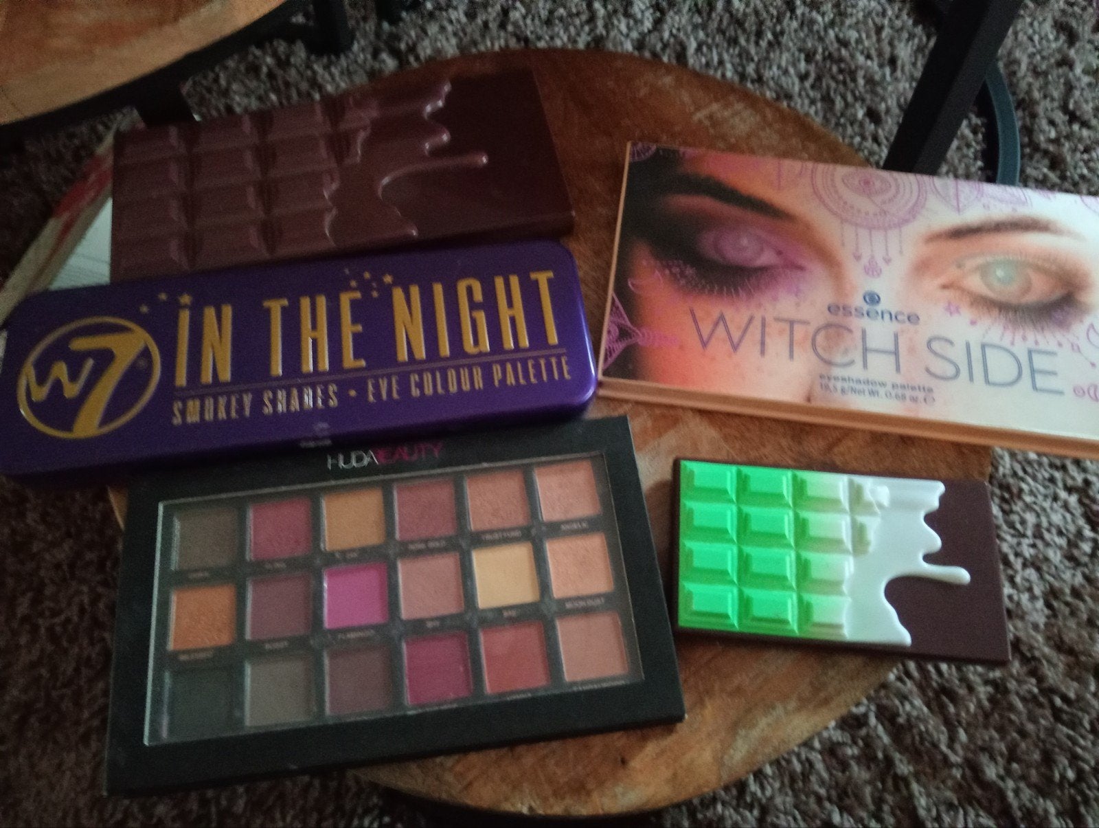 Oogschaduw make up, Ophalen