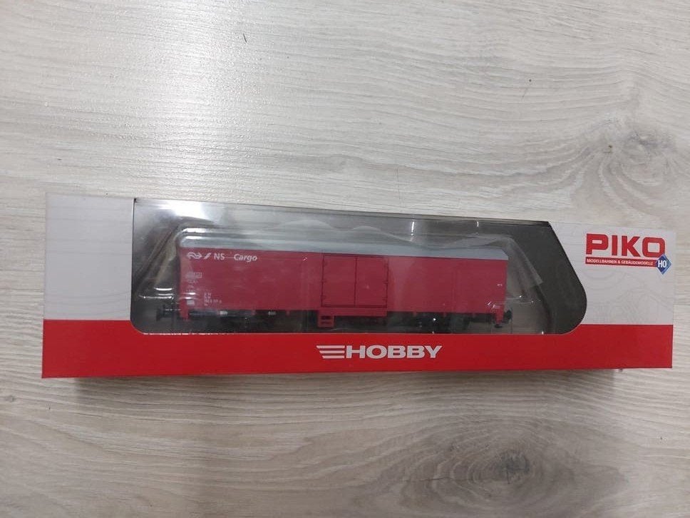 Piko hbby 98549E1 NS Cargo gesloten goederenwagon. H0 1:87, Gelijkstroom, NS, Nieuw, Wagon