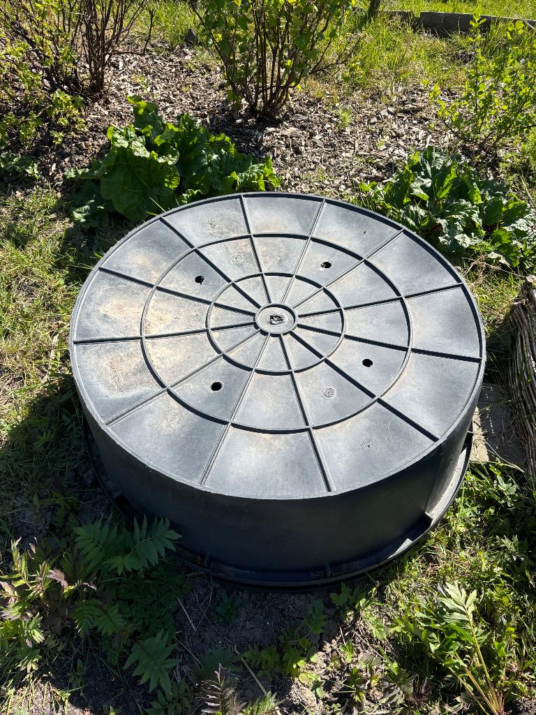 2x moestuinbak/kuip 275 Liter, Tuin en Terras, Ophalen, Kunststof, Gebruikt, 100 cm of meer
