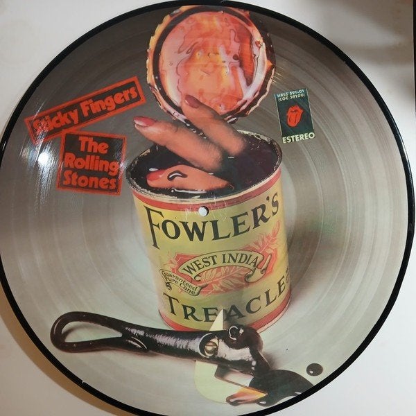 Rolling Stones Picture Disc Sticky Fingers, Limited Edition, Ophalen of Verzenden, Zo goed als nieuw