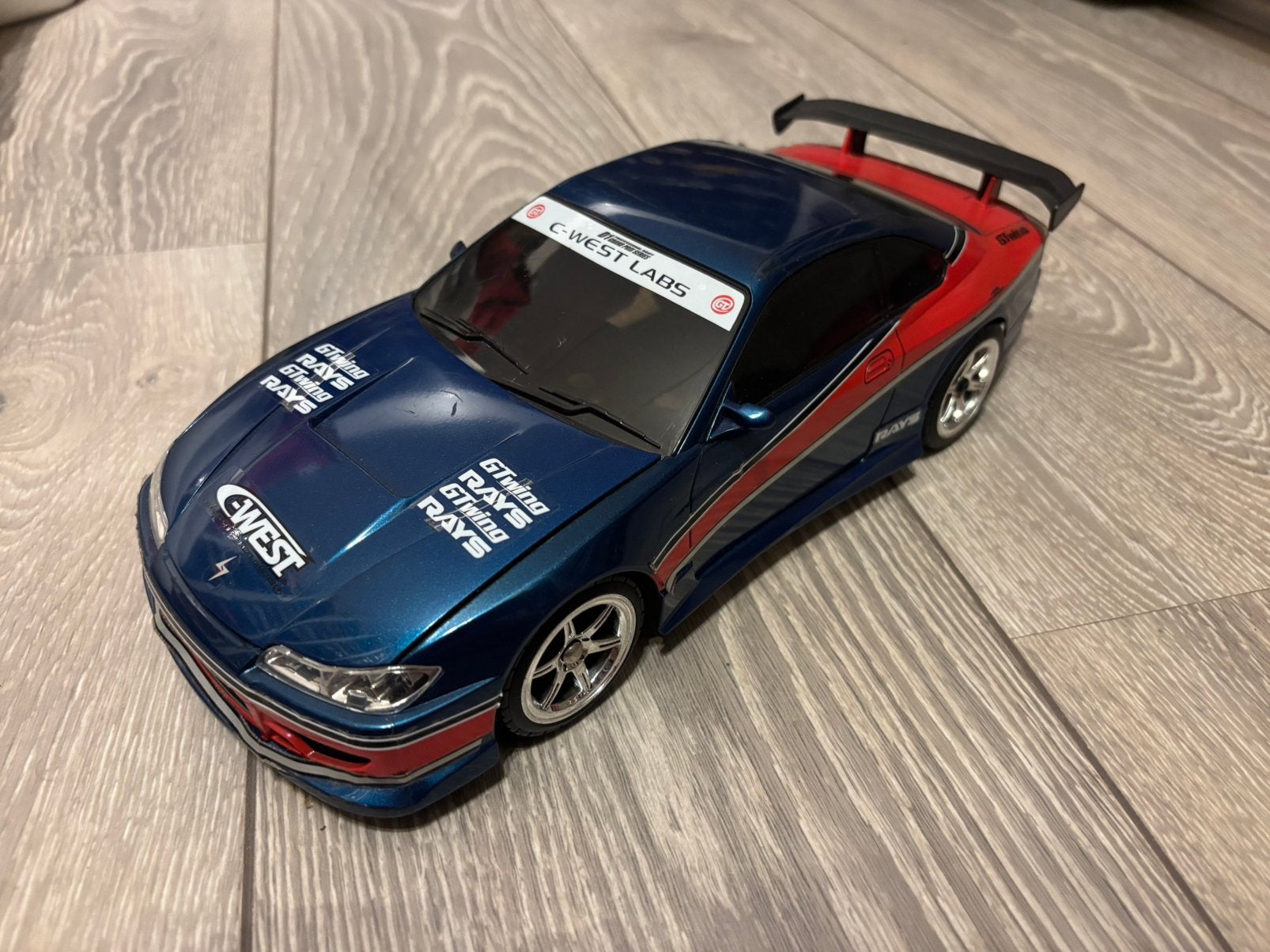 1:16 Nikko Nissan Silvia S15 Fast and Furious Tokyo Drift, Ophalen of Verzenden, Zo goed als nieuw, Overige schalen, Auto offroad