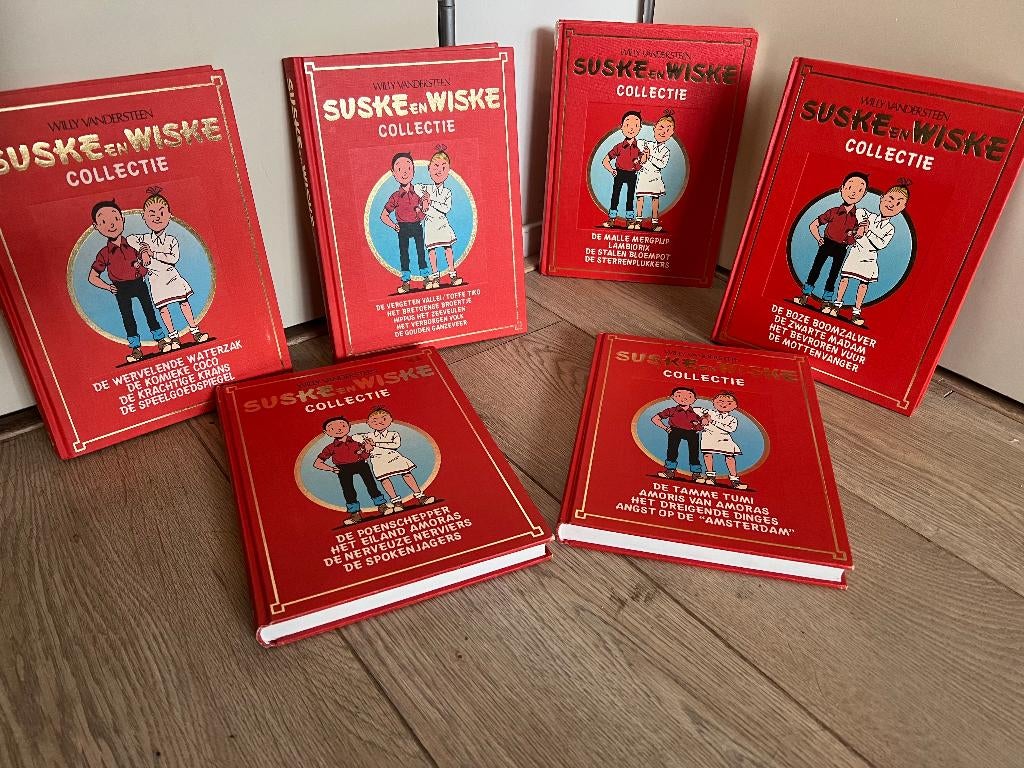 Verzameling harde kaft stripboeken  SUSKE en WISKE, Boeken, Stripboeken, Eén stripboek, Ophalen, Gelezen