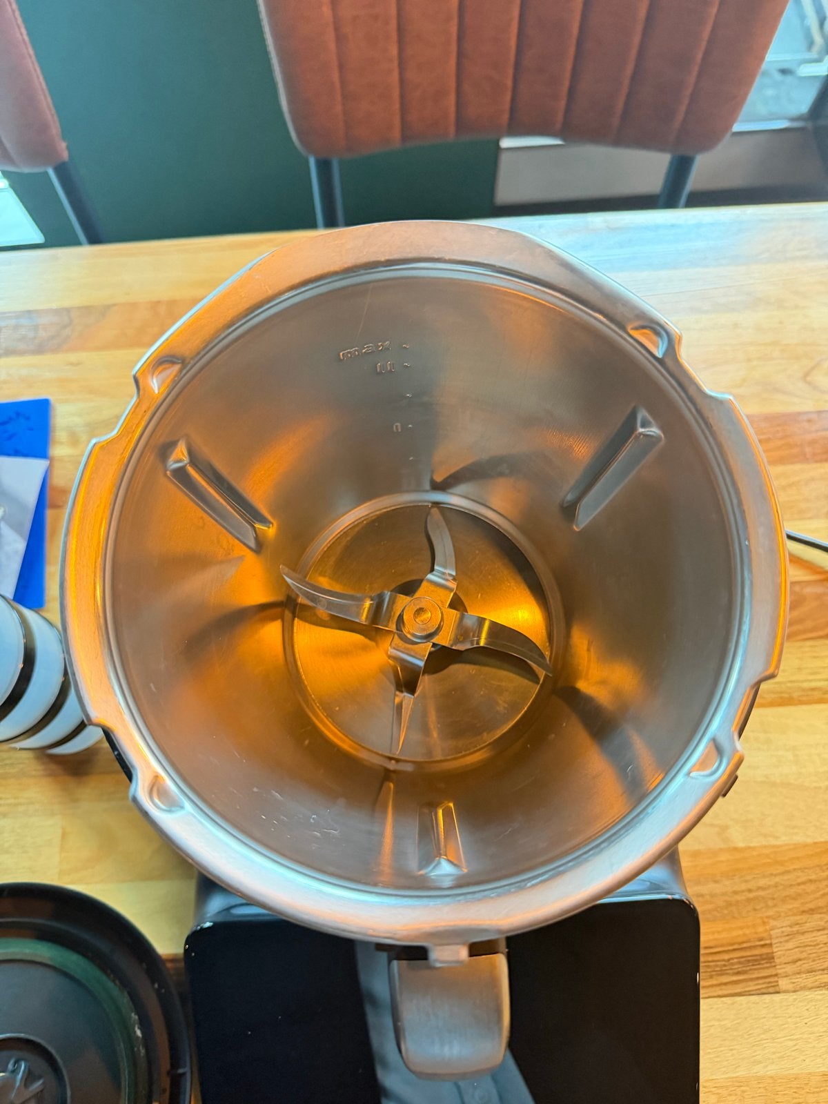 Thermomix TM7 compleet zo goed als nieuw, 2 tot 3 liter, Ophalen of Verzenden, Zo goed als nieuw, 3 snelheden of meer