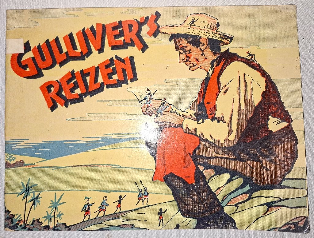 Oud boekje: Gulliver's reizen, Antiek en Kunst, Ophalen of Verzenden