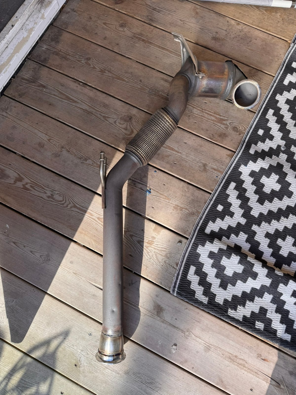 OEM Downpipe Golf MK7 GTI Clubsport / TCR / R, Auto-onderdelen, Ophalen, Gebruikt, Audi
